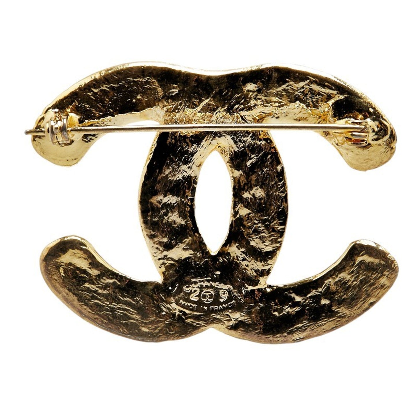 Chanel Coco Mark, Gold, Gold Plated, brooch