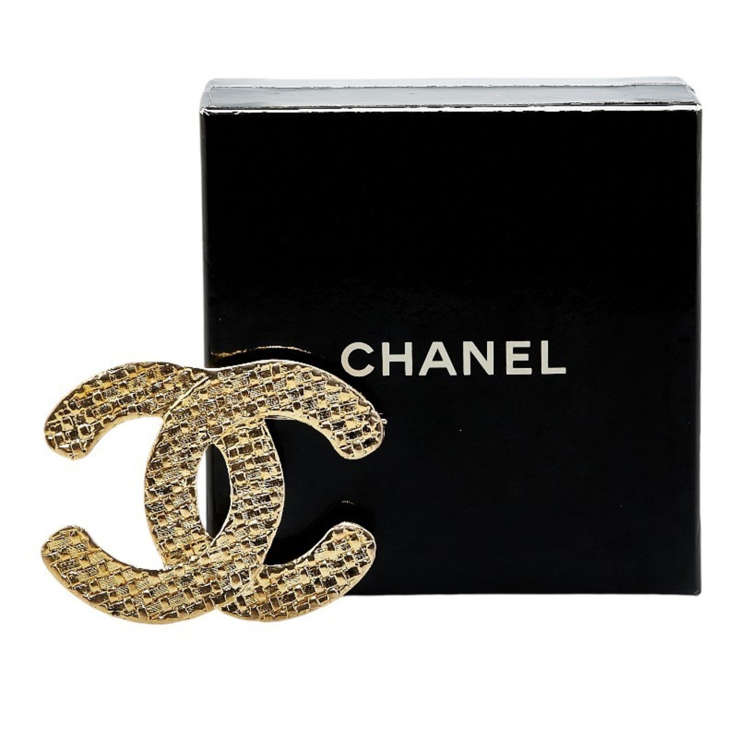 Chanel Coco Mark, Gold, Gold Plated, brooch