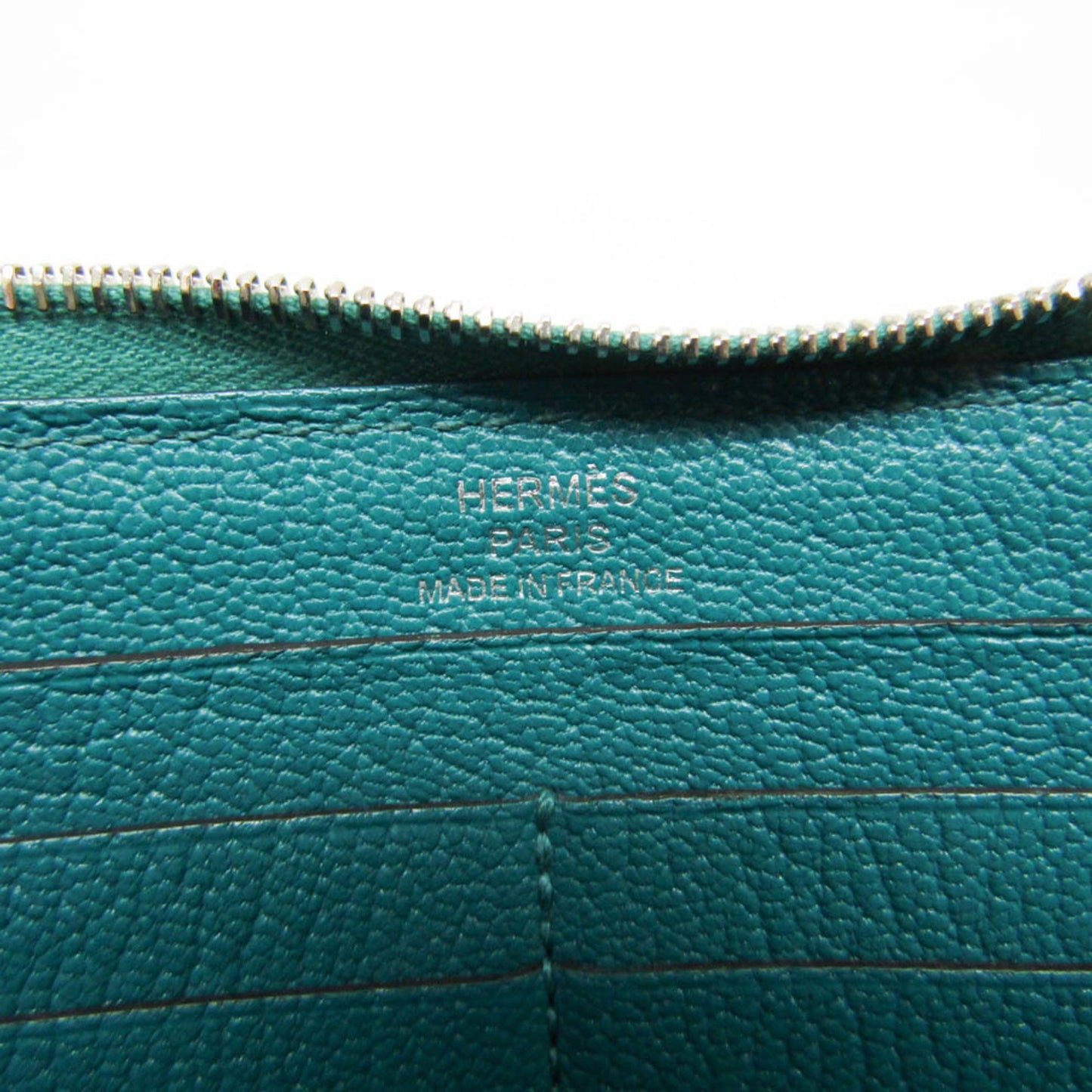 Hermès Azap, Blue, Leather, clutch