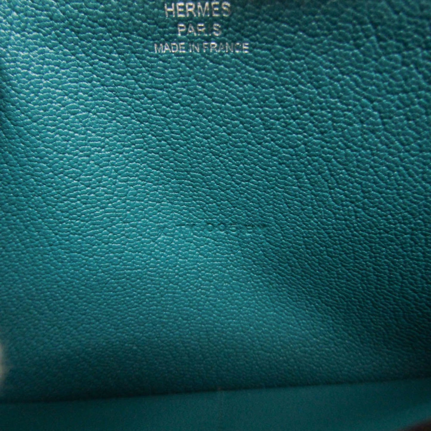 Hermès Azap, Blue, Leather, clutch