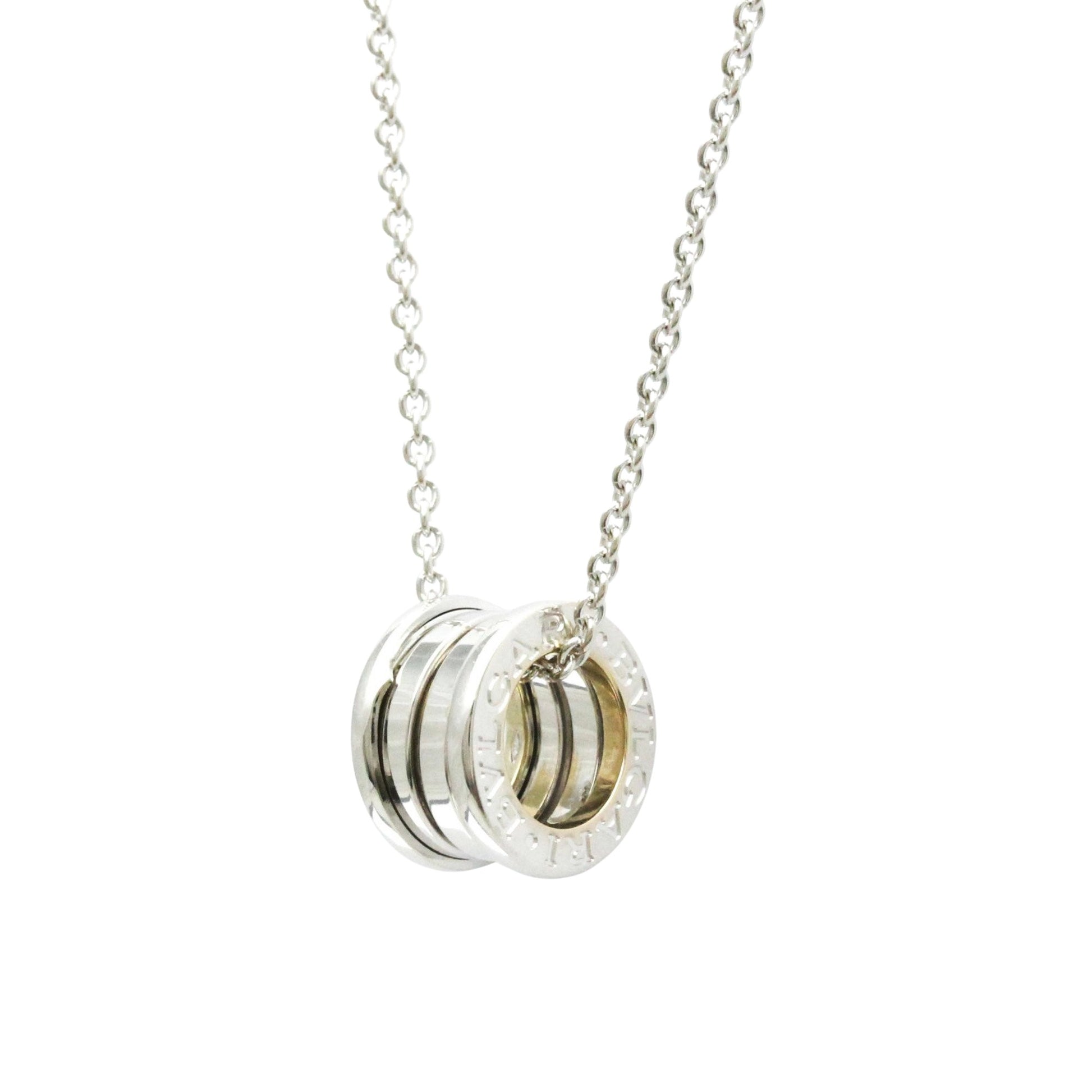 Bulgari B.Zero1, Silver, White Gold, necklace