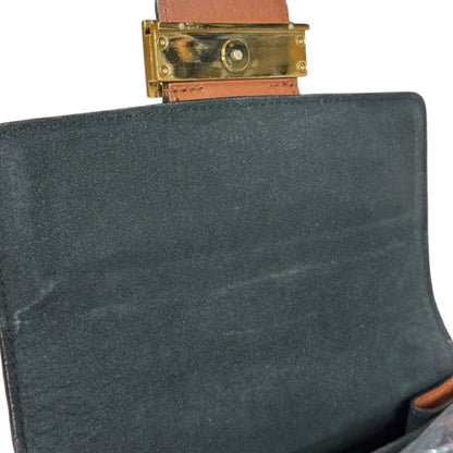 Louis Vuitton Dauphine Mini, Brown, Canvas, shoulder