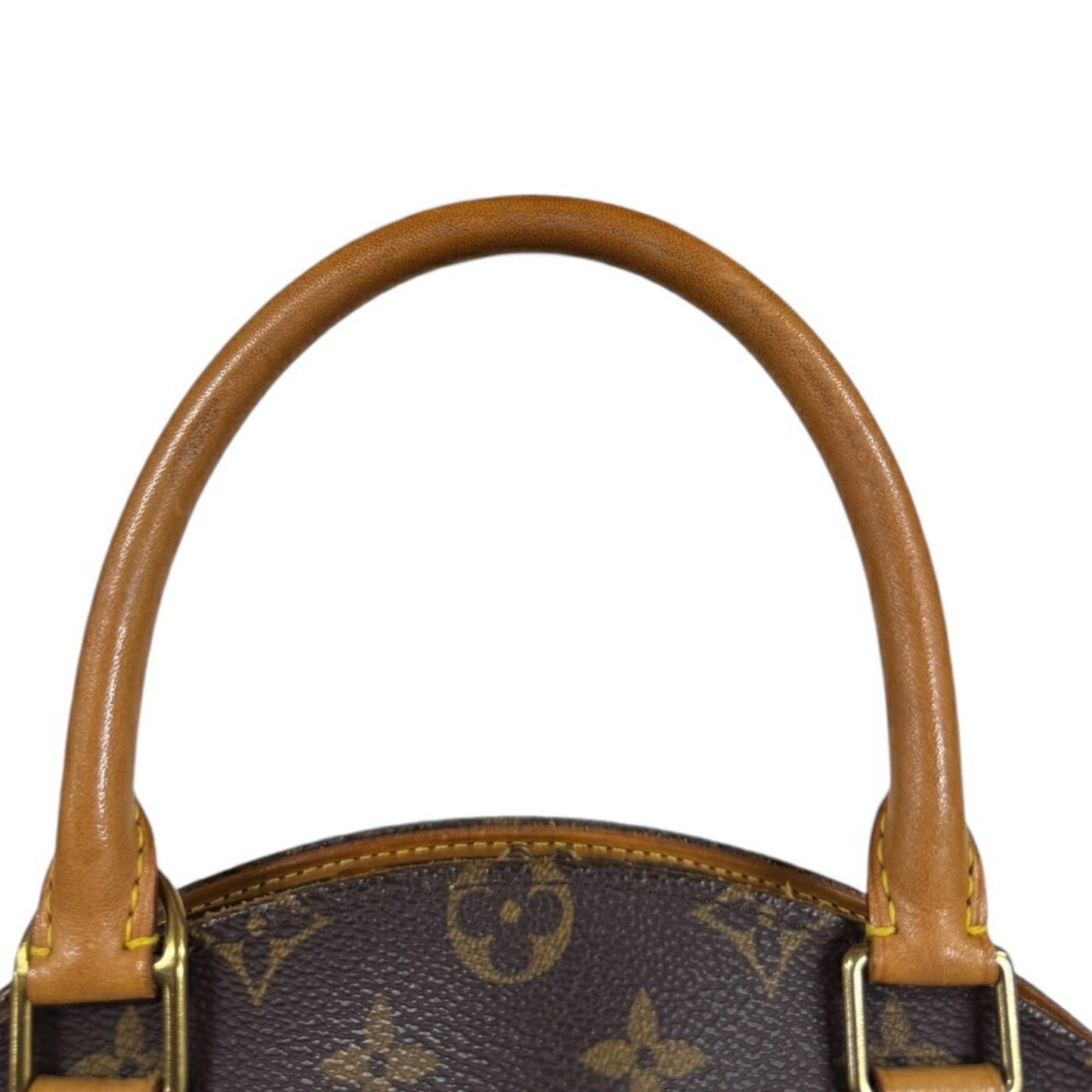 Louis Vuitton Ellipse PM, Brown, Canvas, handbag