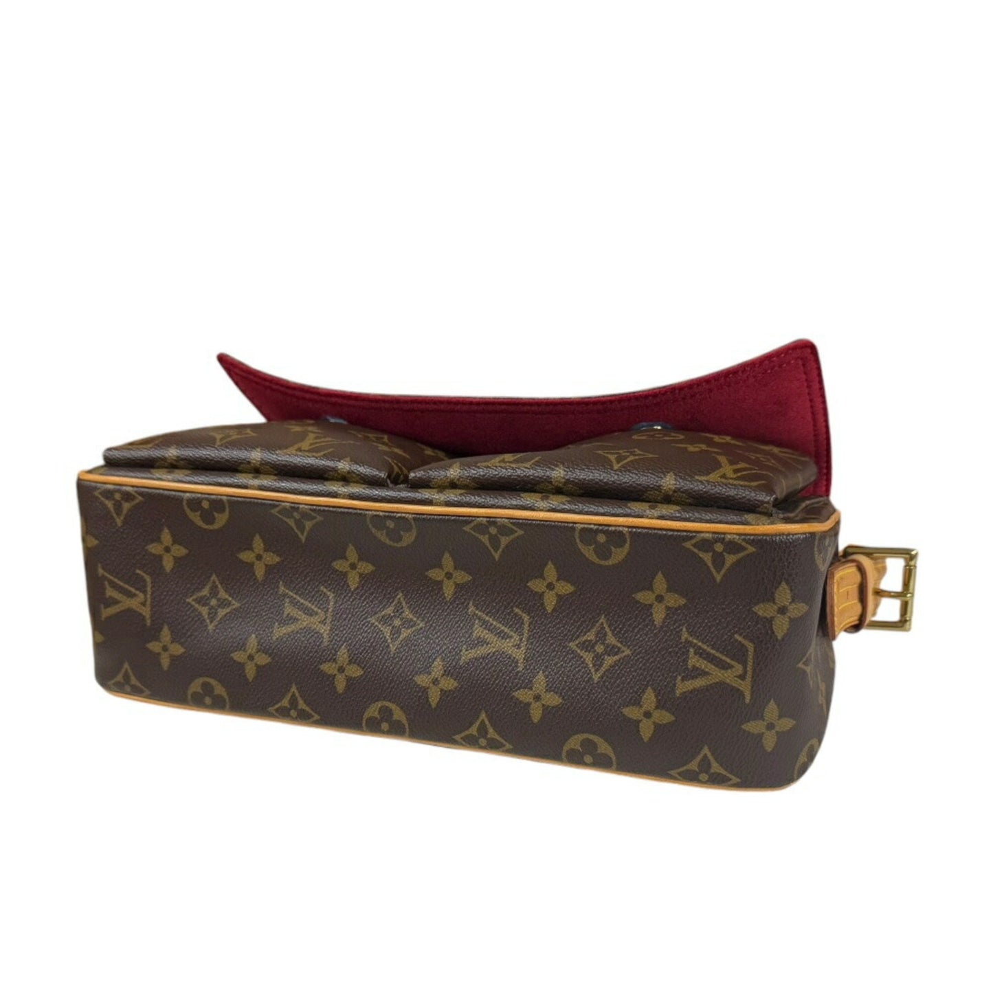 Louis Vuitton Viva Cité, Brown, Canvas, shoulder