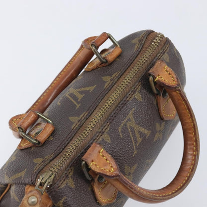 Louis Vuitton Speedy Mini HL Monogram Canvas, Brown, Canvas, Handbag