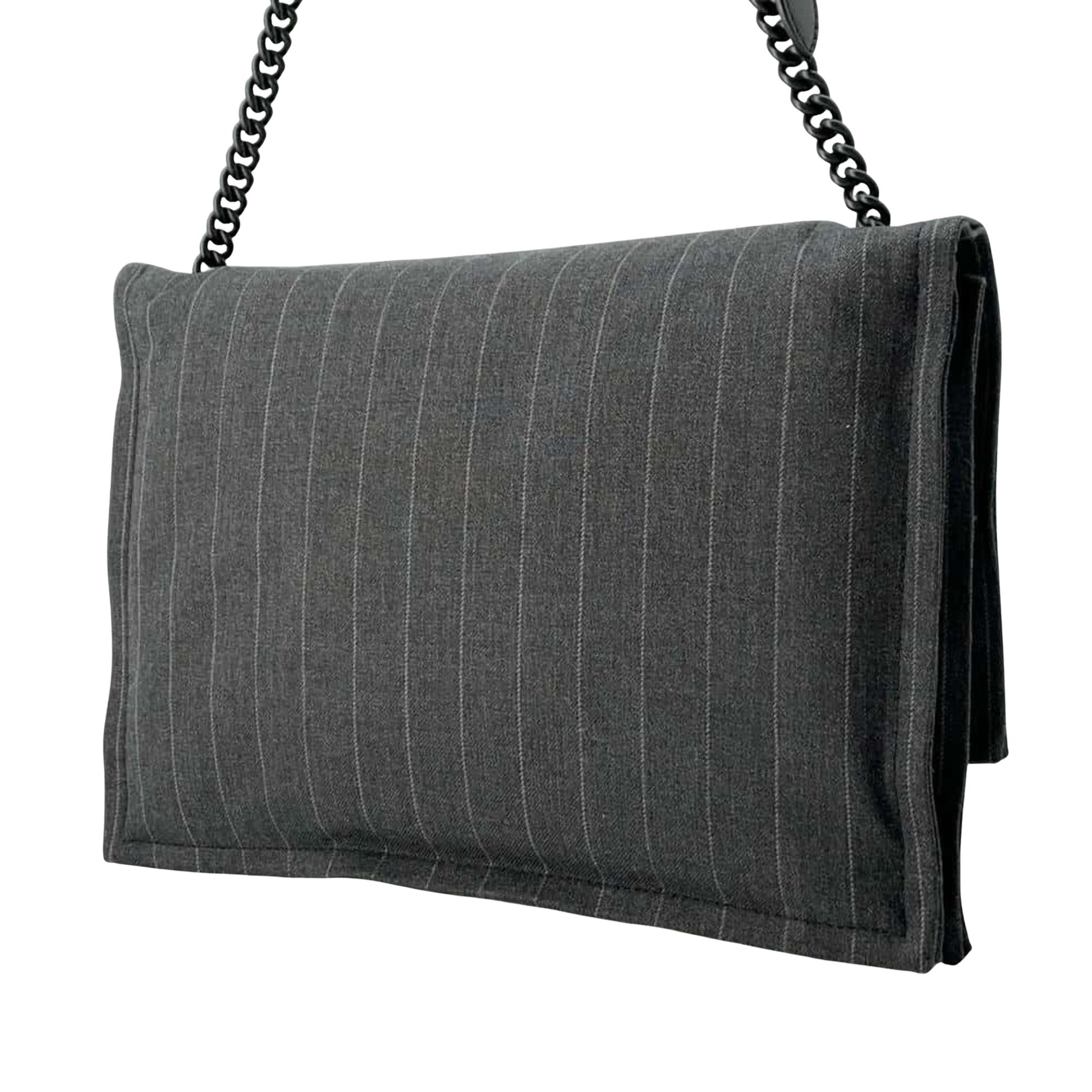 Salvatore Ferragamo, Grey, Canvas, shopper