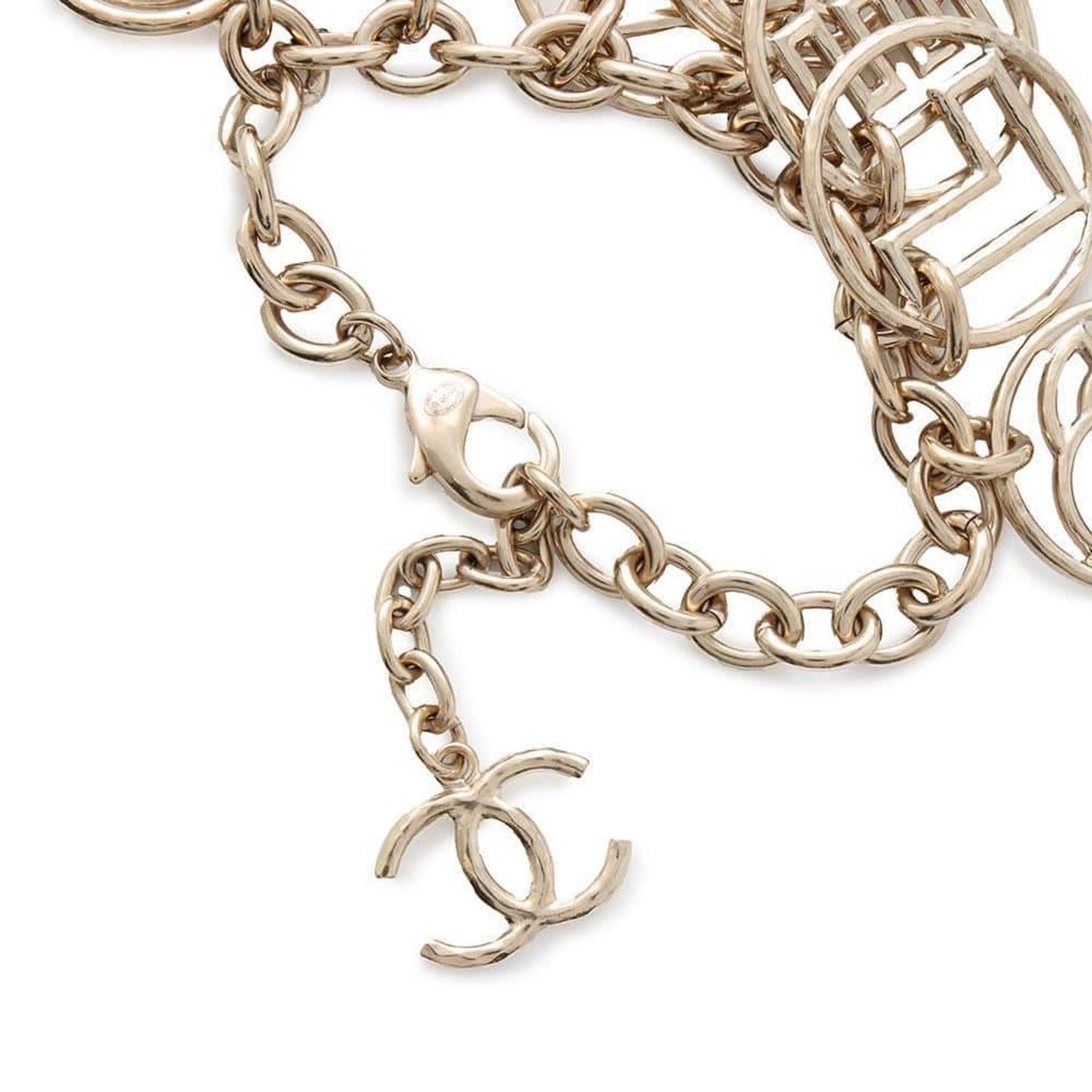 Chanel Coco Mark, Gold, Metal, bracelet