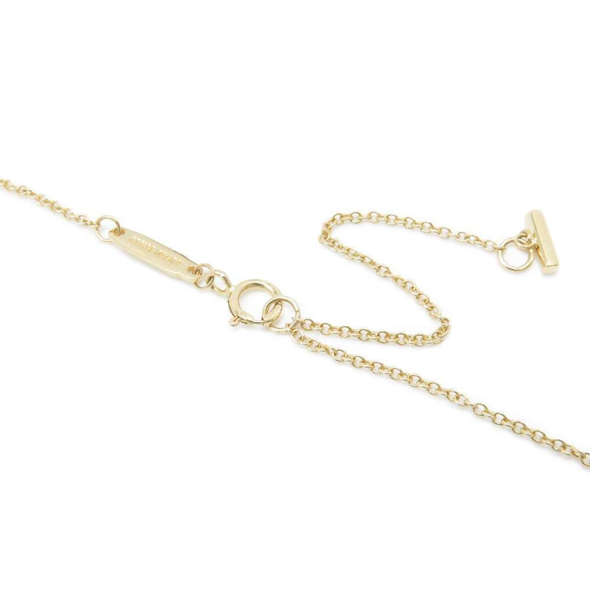 Tiffany & Co T Smile, Gold, Yellow Gold, necklace