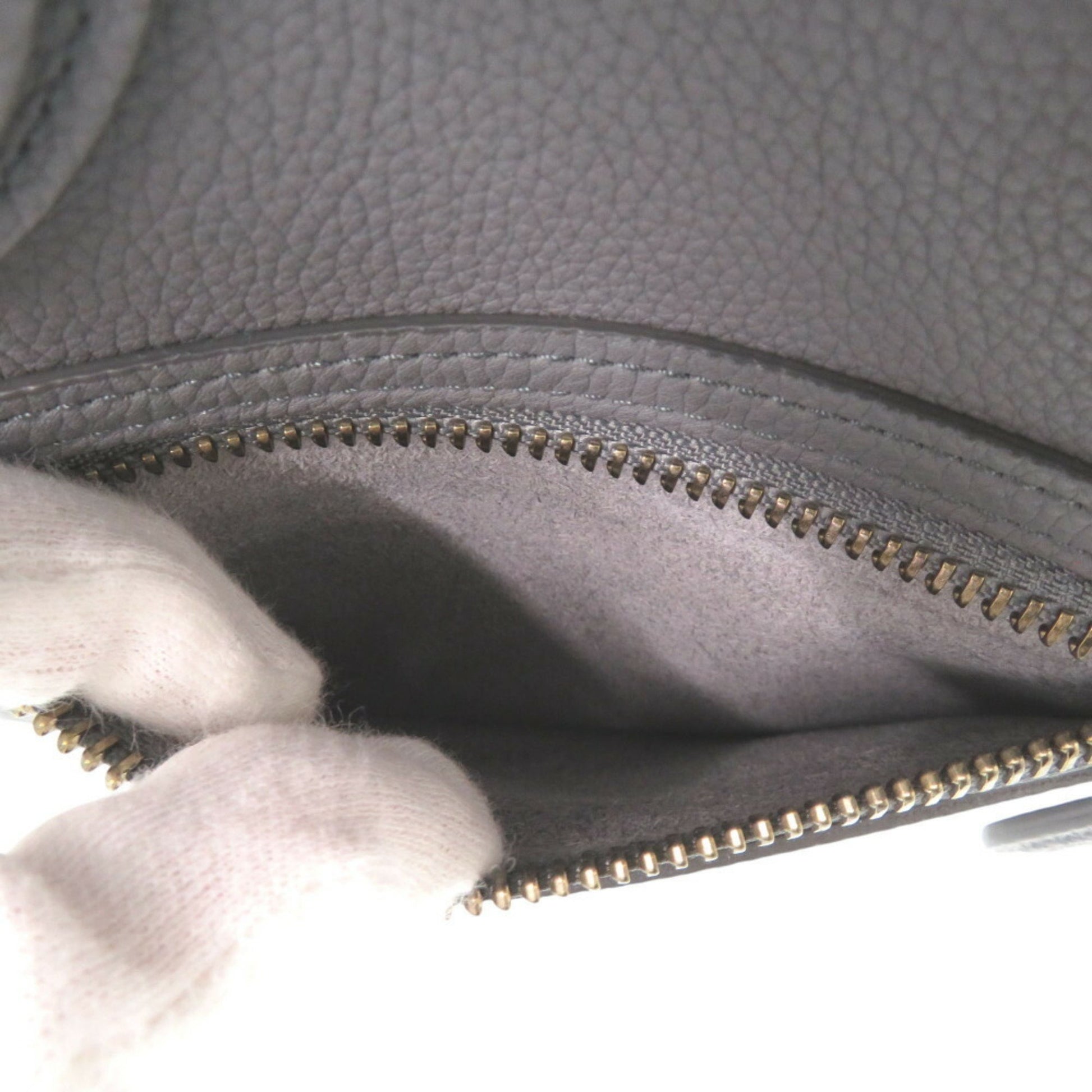 Céline Luggage, Grey, Leather, handbag