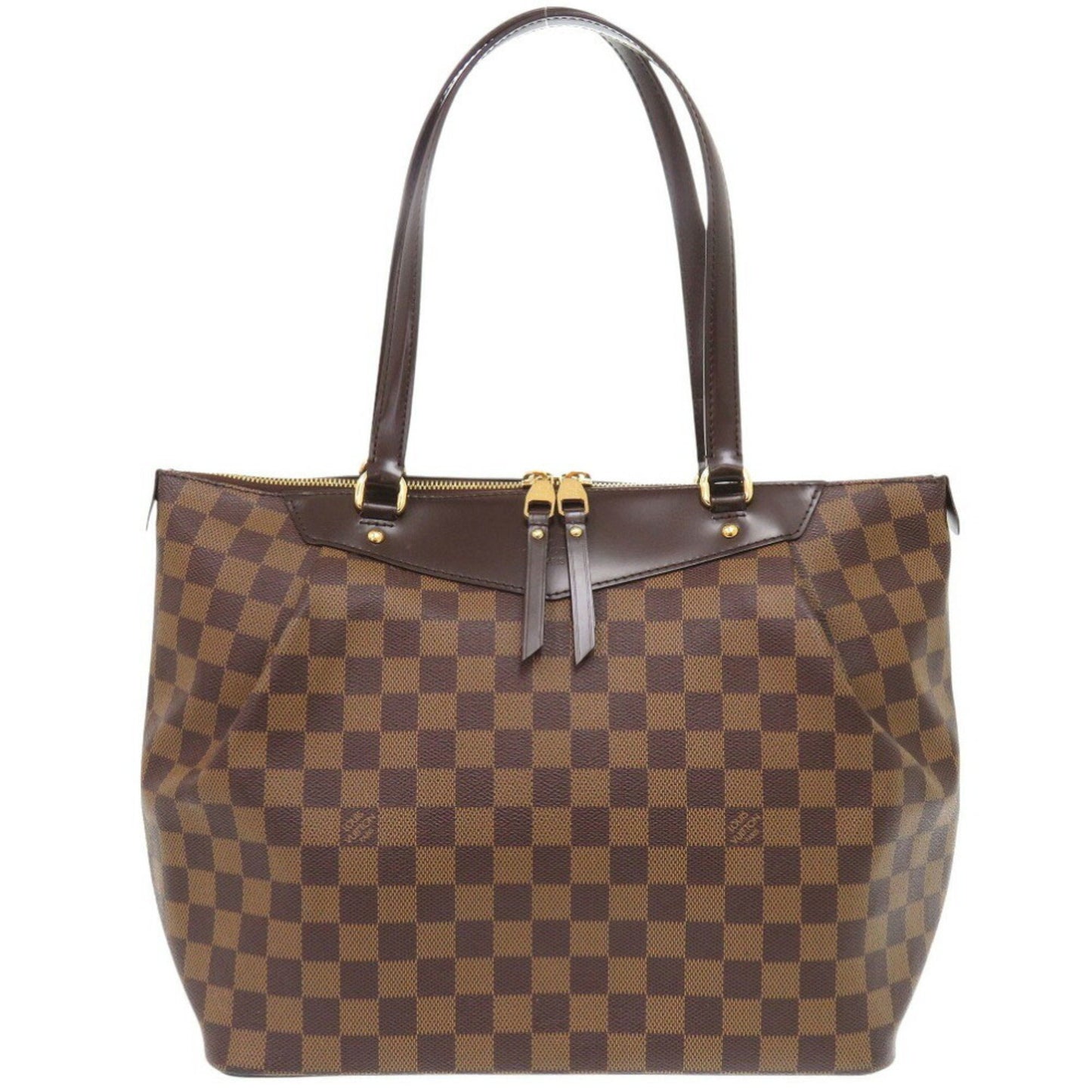 Louis Vuitton Westminster, Brown, Canvas, tote