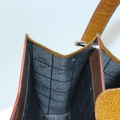 Celine Shoulder Leather, Khaki, Patent Leather, Shoulder Bag