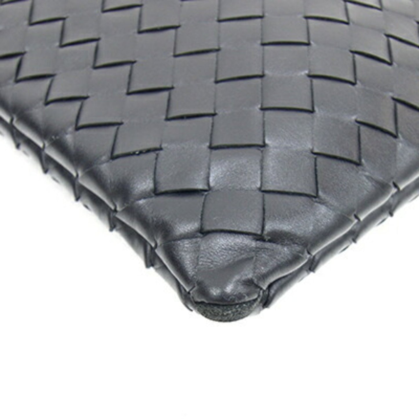 Bottega Veneta Intrecciato, Black, Leather, tote