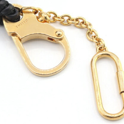Céline C charm, Black, Leather, bag
