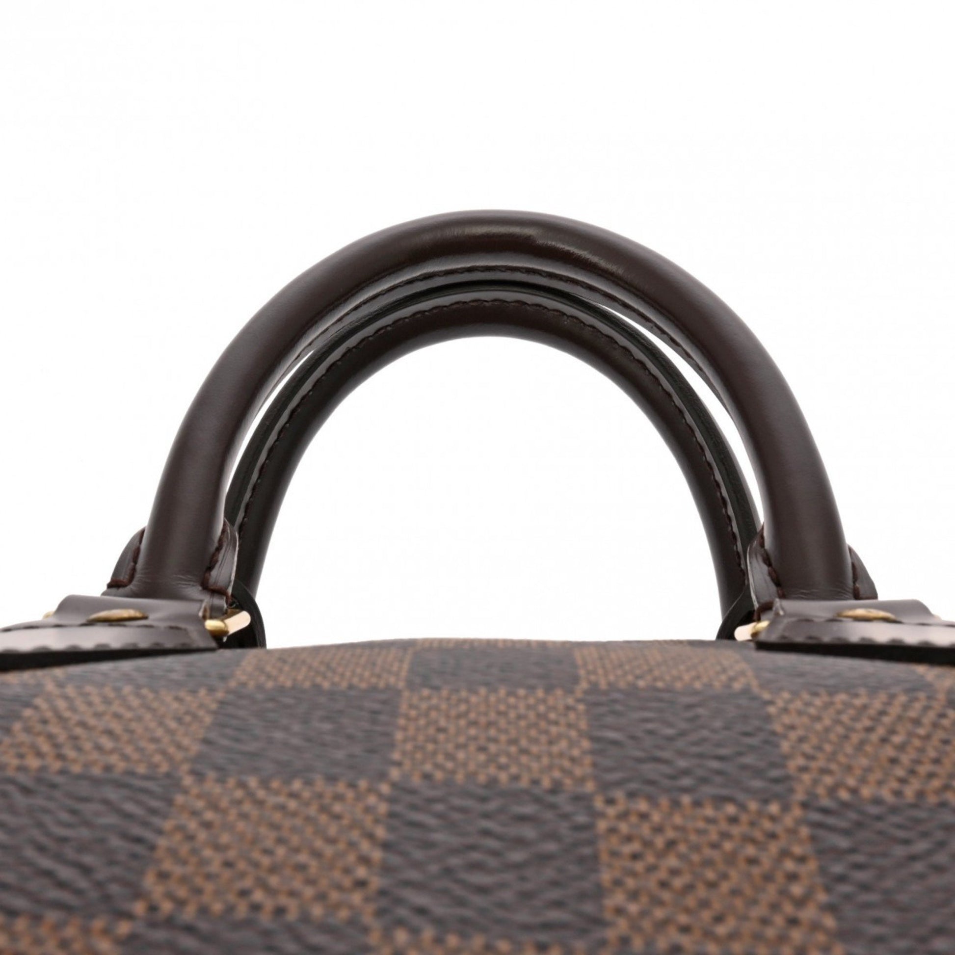 Louis Vuitton Speedy 25, Brown, Canvas, handbag