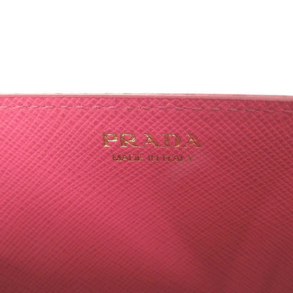 Prada, Pink, Leather, wallet