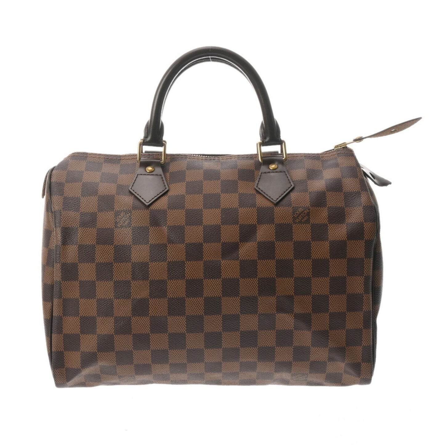 Louis Vuitton Speedy 30, Brown, Canvas, handbag