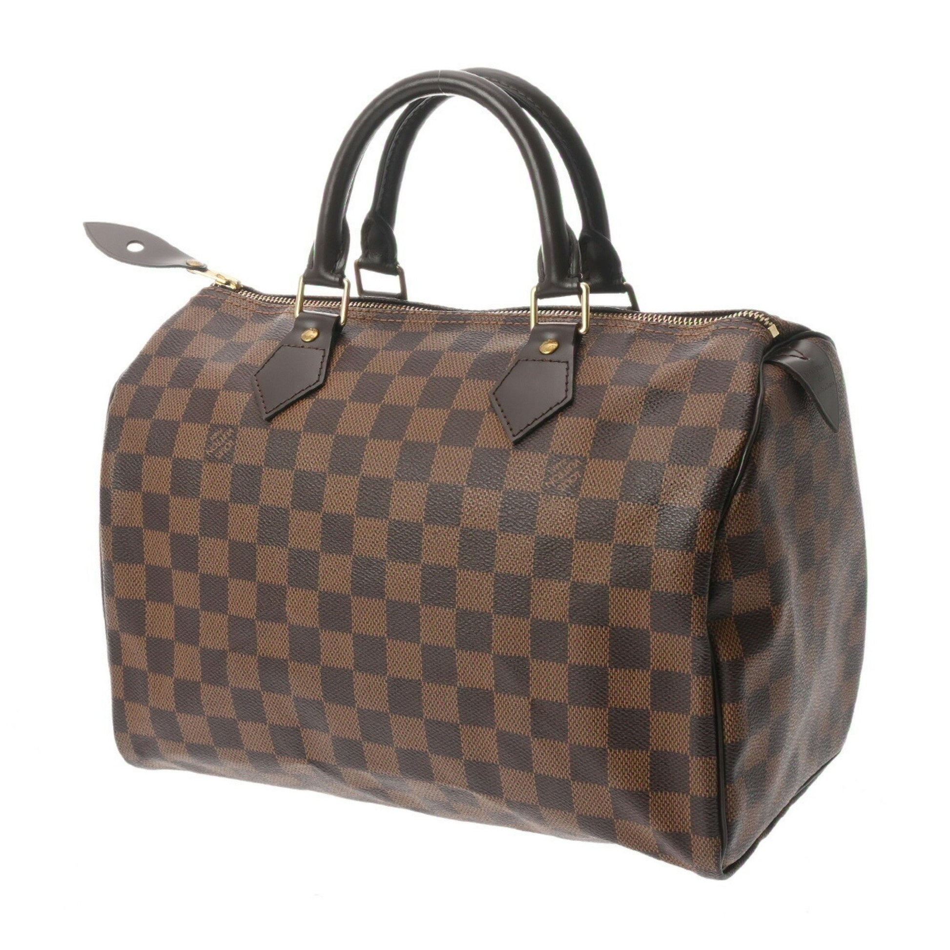 Louis Vuitton Speedy 30, Brown, Canvas, handbag