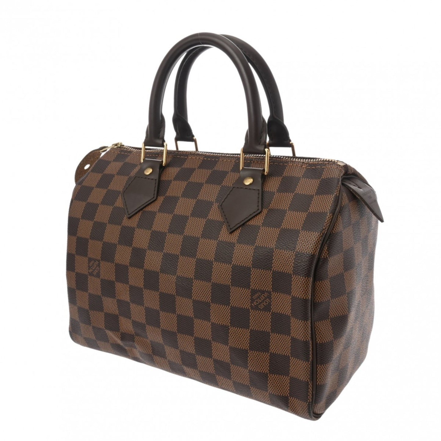 Louis Vuitton Speedy 25, Brown, Canvas, handbag