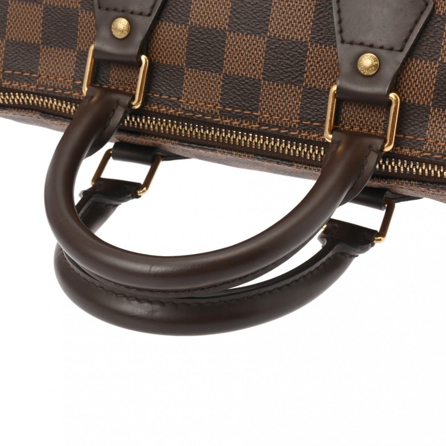 Louis Vuitton Speedy 25, Brown, Canvas, handbag