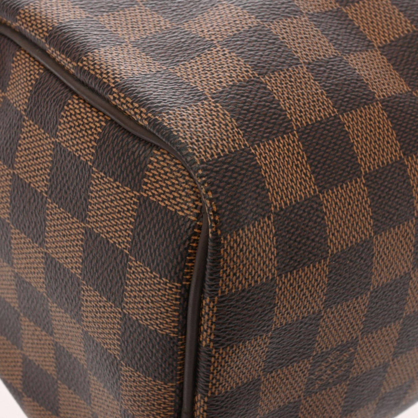 Louis Vuitton Speedy 25, Brown, Canvas, handbag