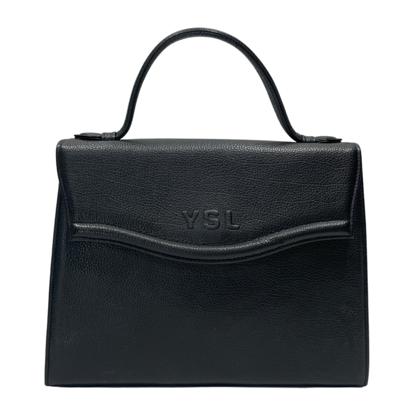 Saint Laurent -, Black, Leather, handbag