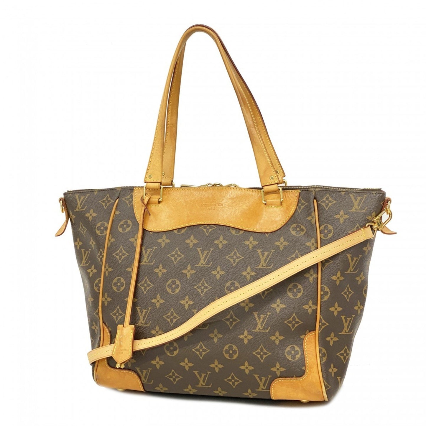 Louis Vuitton Estrela, Brown, Canvas, tote