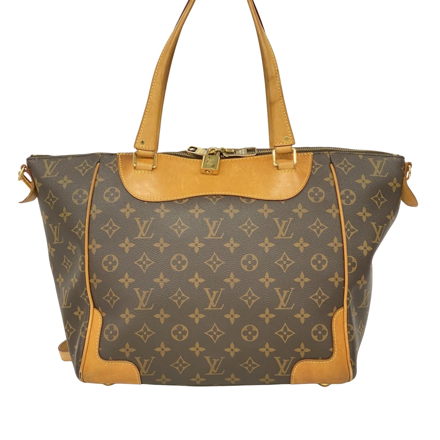 Louis Vuitton Estrela, Brown, Canvas, tote