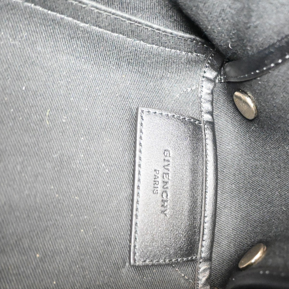 Givenchy Bond Shopper Tote Denim, Blue, Denim, Tote Bag