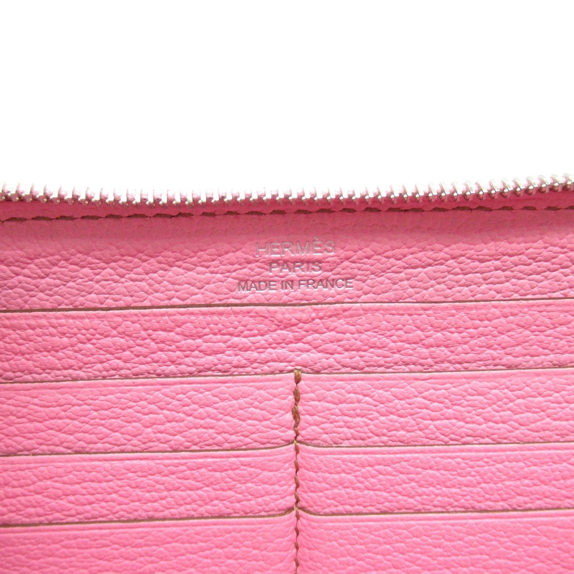 Hermès, Pink, Leather, wallet