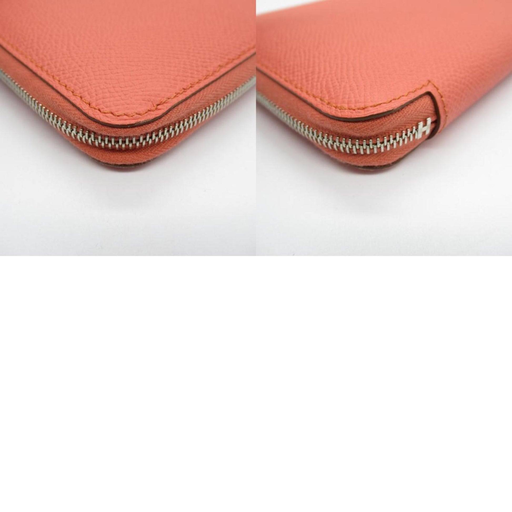 Hermès Silk'In, Pink, Leather, wallet