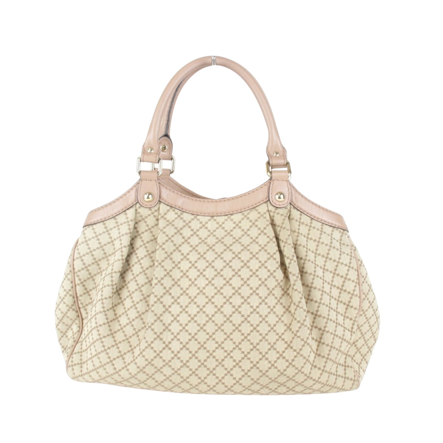 Gucci Sukey, Beige, Canvas, handbag