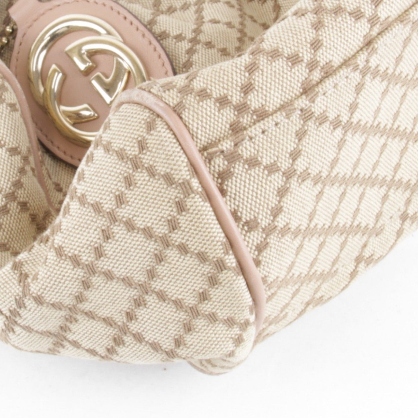 Gucci Sukey, Beige, Canvas, handbag