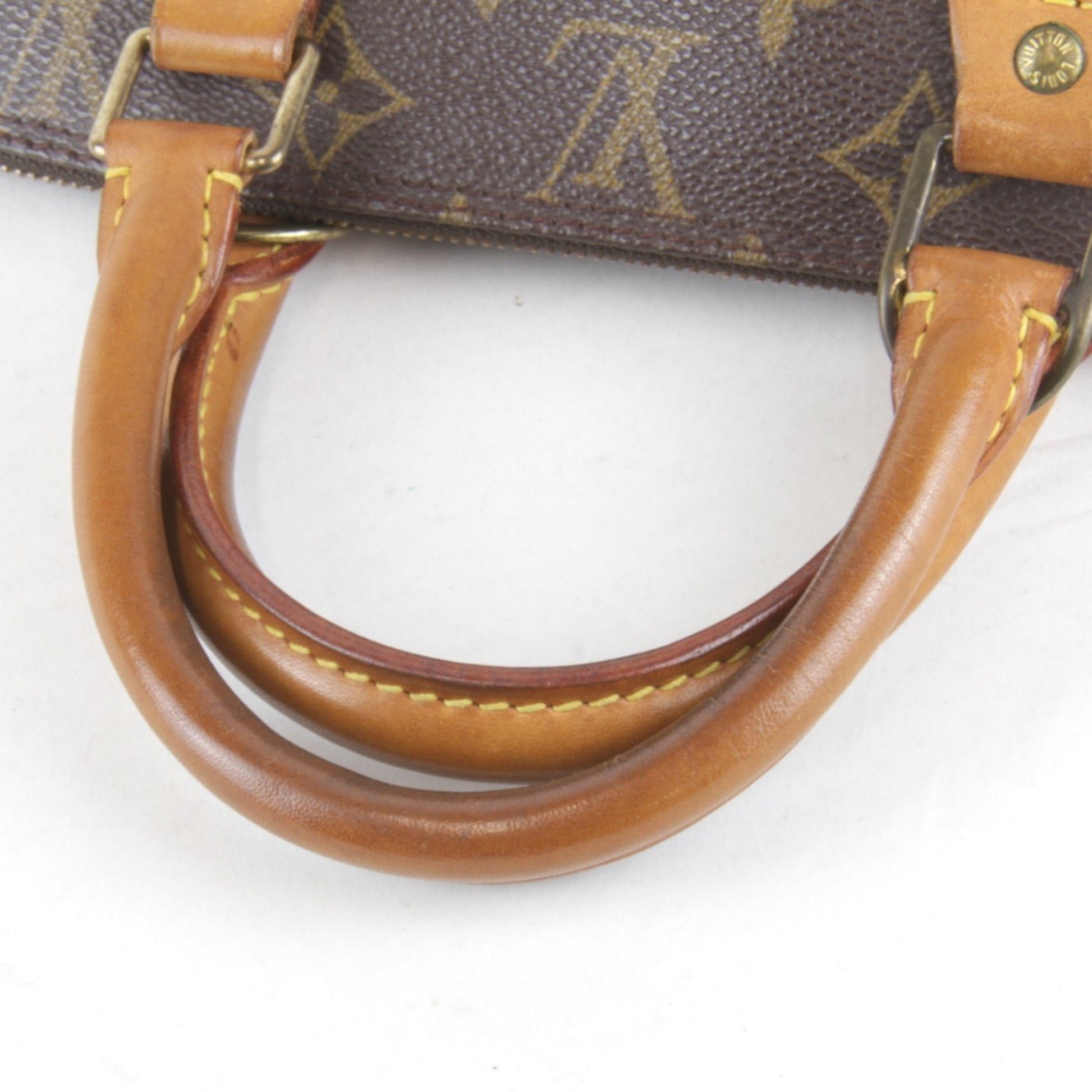 Louis Vuitton Alma, Brown, Canvas, handbag