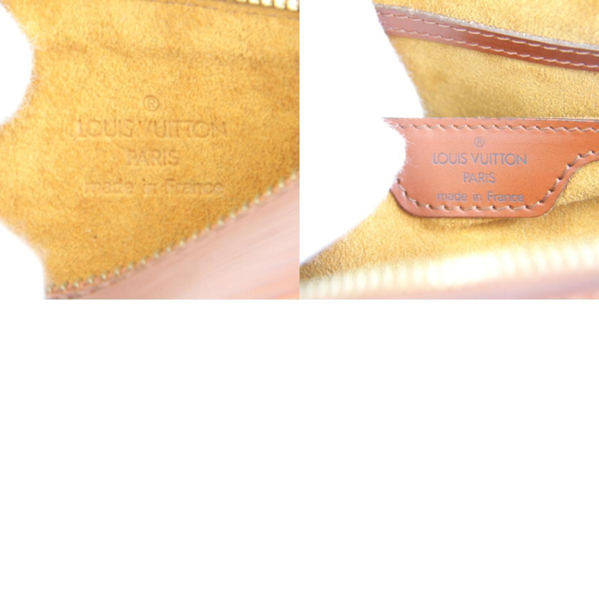 Louis Vuitton Soufflot, Brown, Leather, handbag