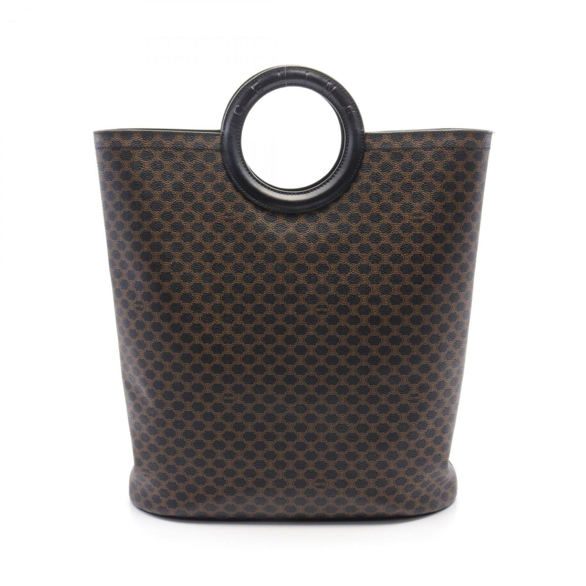 Céline -, Black, Canvas, tote