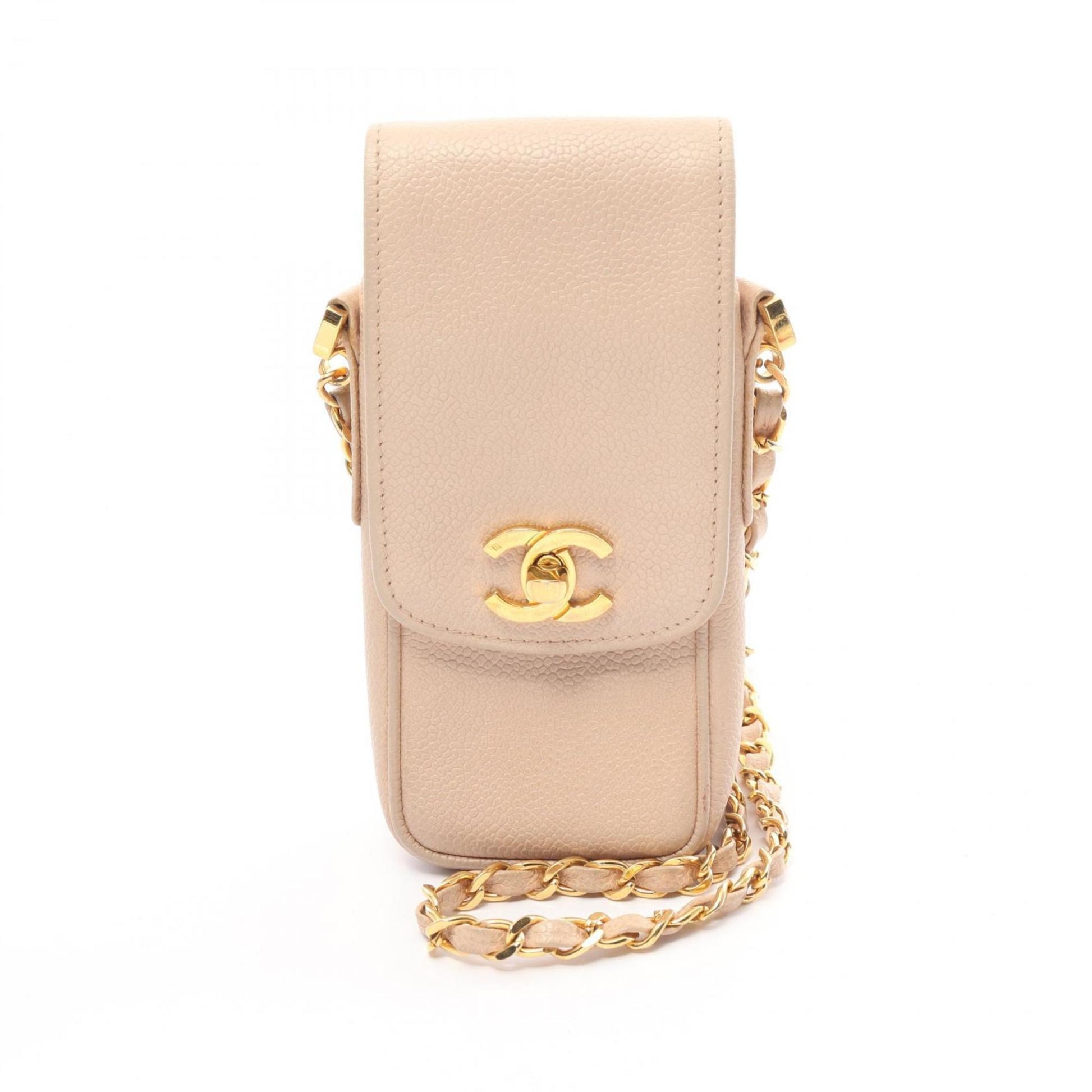 Chanel Coco Mark, Pink, Leather, shoulder