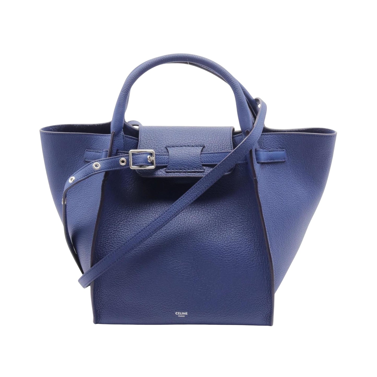 Céline Big bag, Blue, Leather, handbag