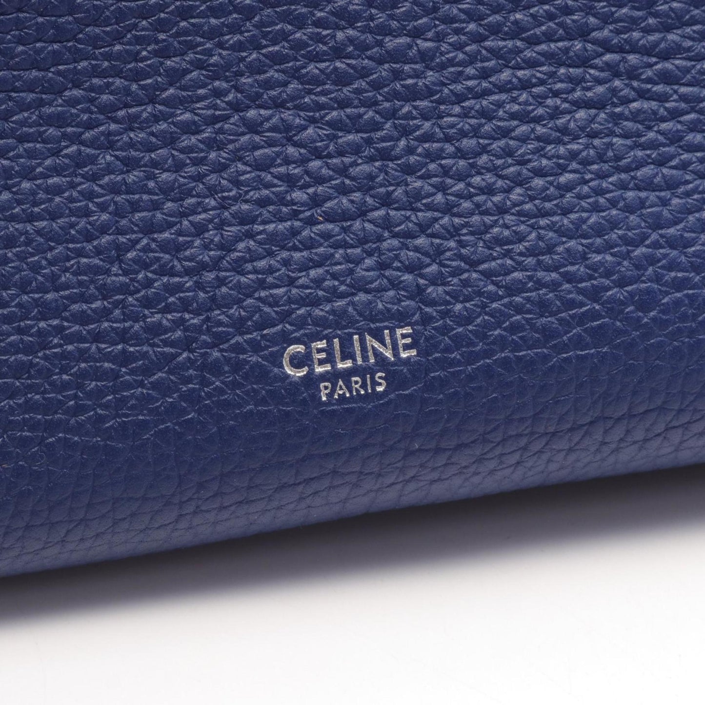 Céline Big bag, Blue, Leather, handbag