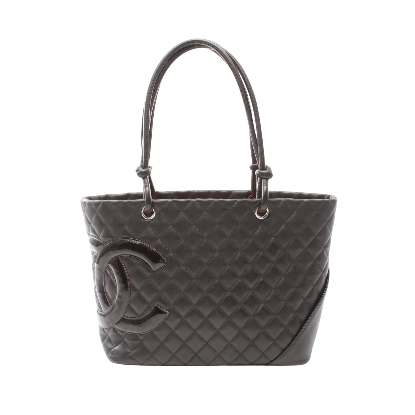 Chanel, Brown, Leather, tote