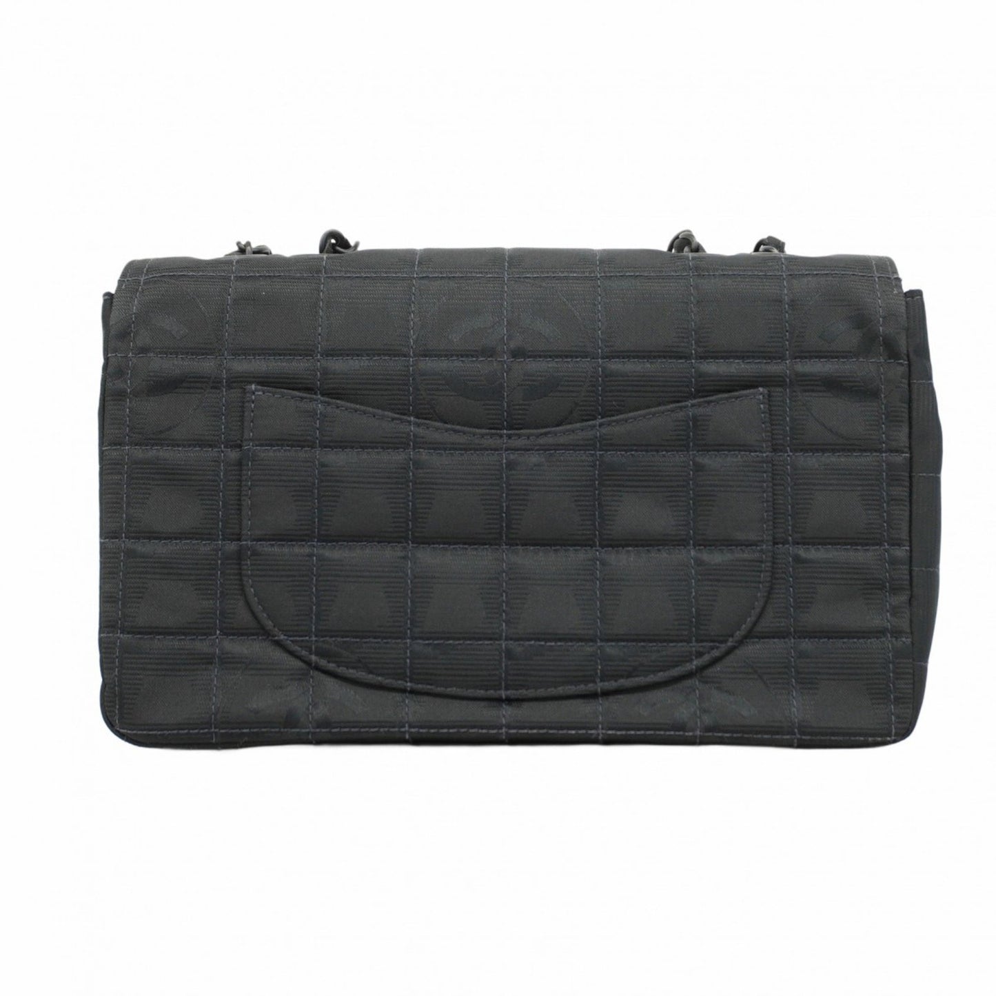 Chanel Flap bag, Black, Canvas, shoulder