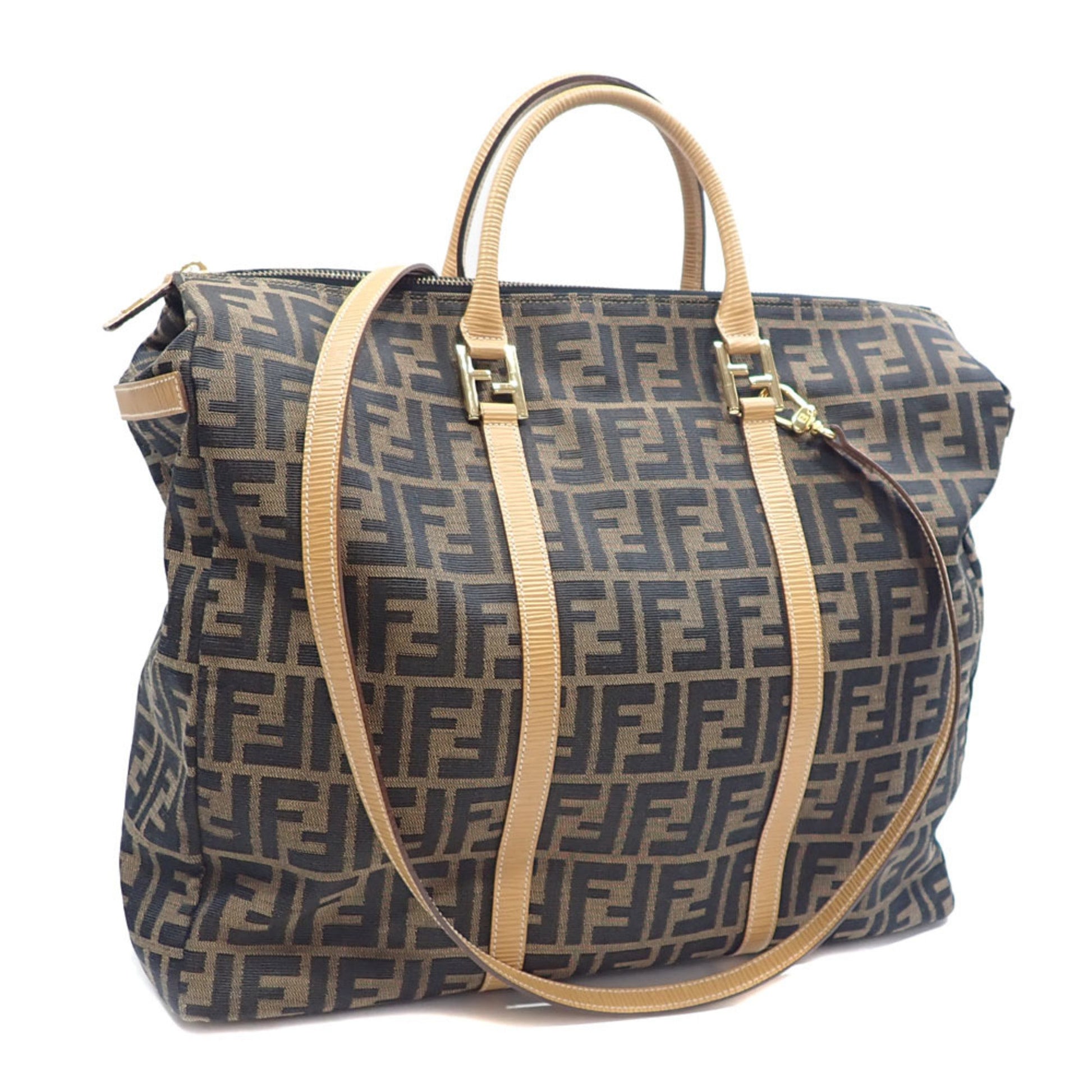 Fendi, Brown, Canvas, tote