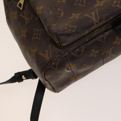 Louis Vuitton Palm Springs Monogram Canvas, Brown, Canvas, Backpack