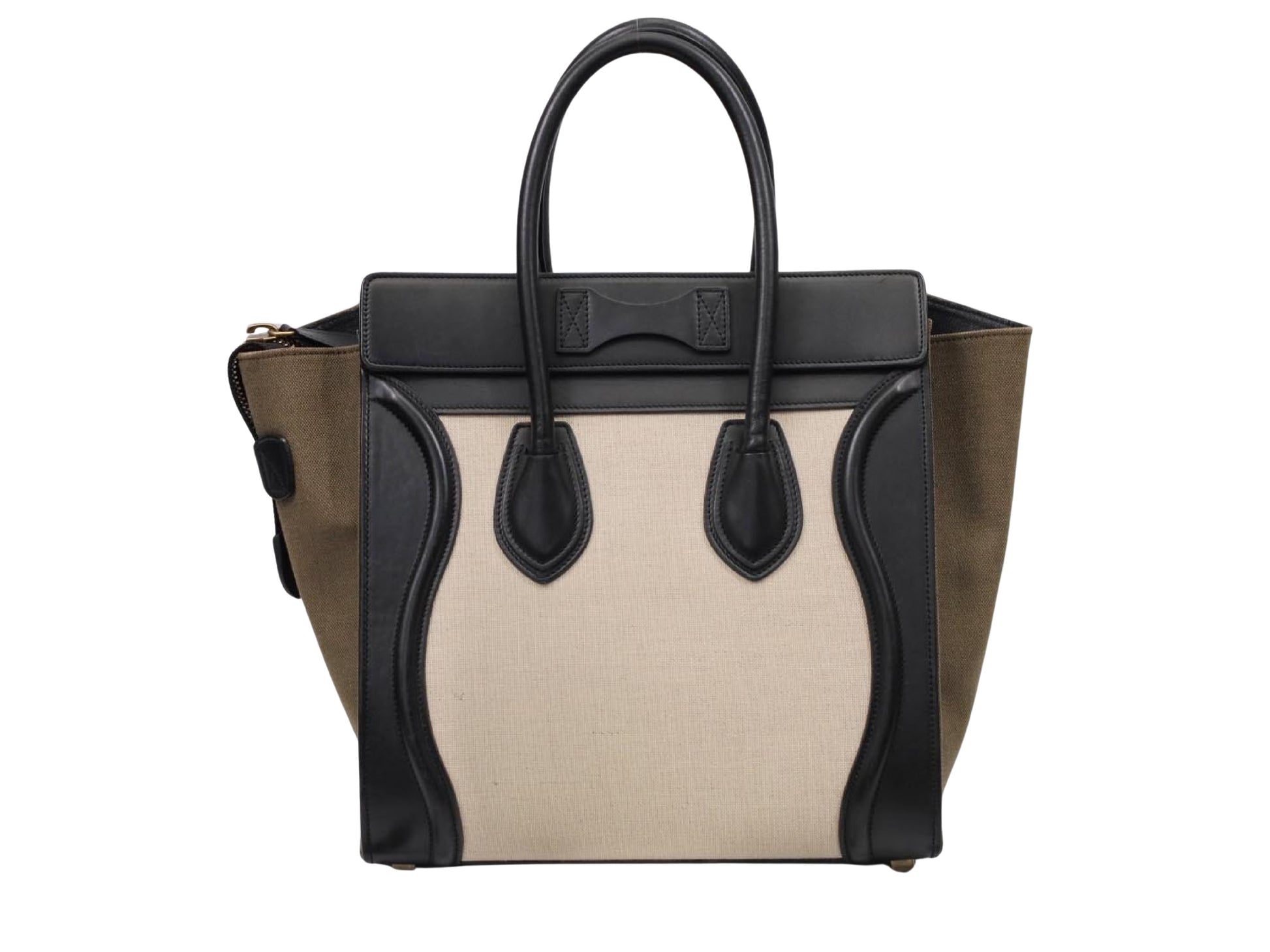 Céline, Black, Leather, shoulder