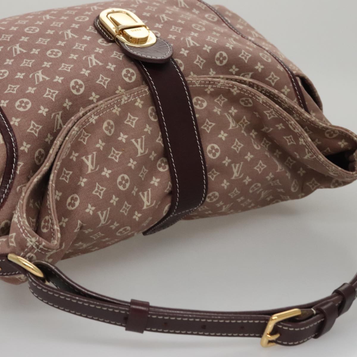 Louis Vuitton Romance, Brown, Canvas, shoulder