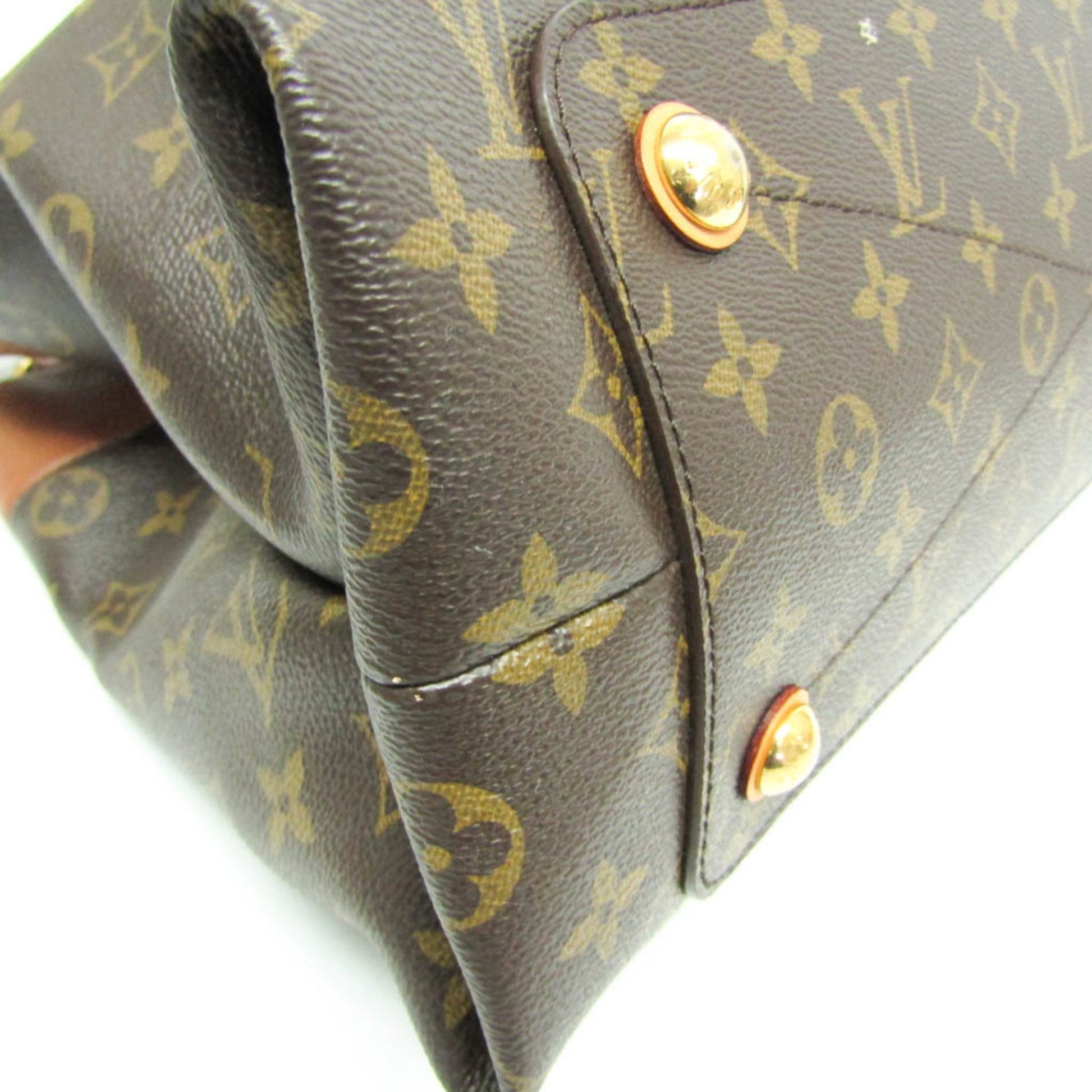 Louis Vuitton Olympe, Brown, Canvas, handbag