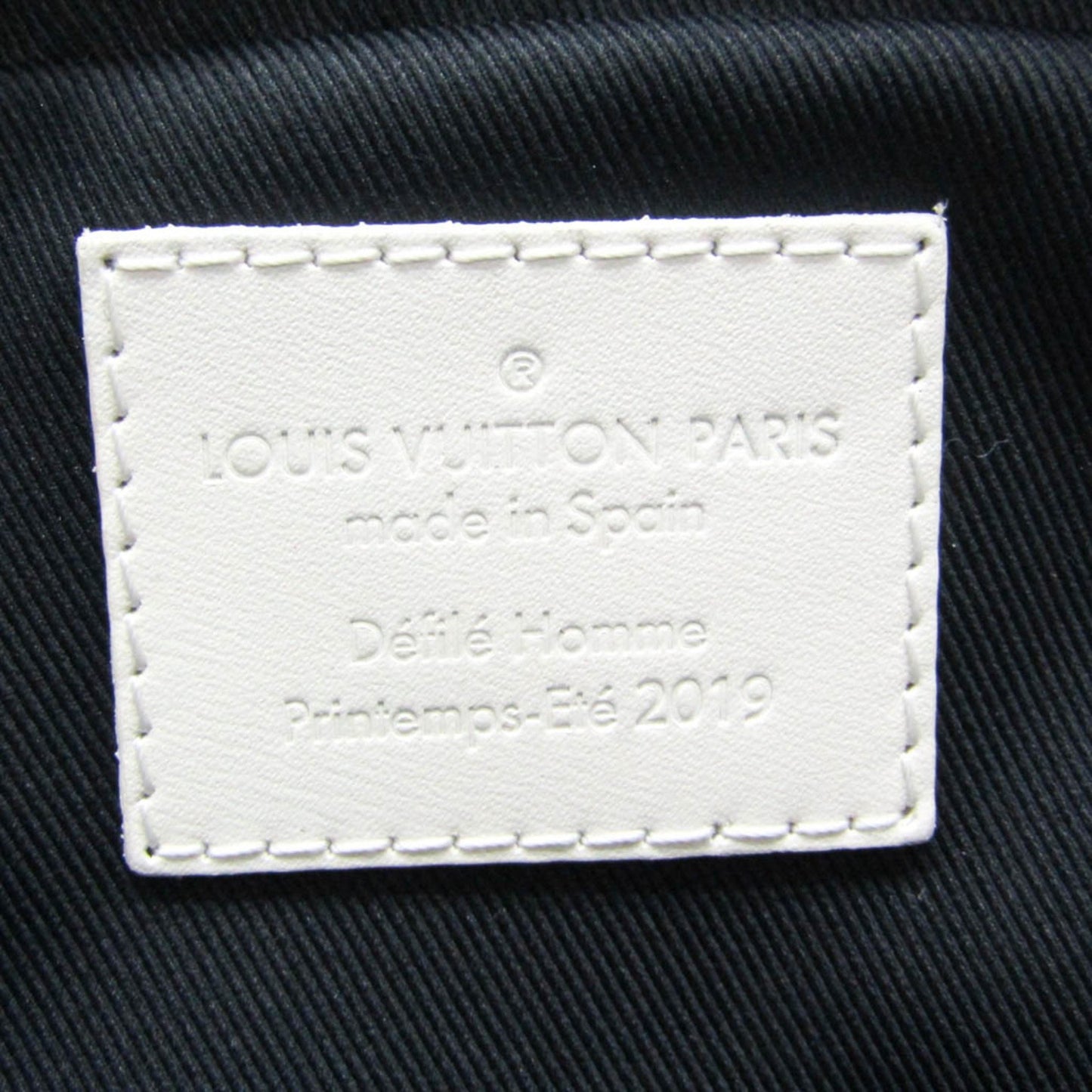 Louis Vuitton Utility side, White, Leather, shoulder