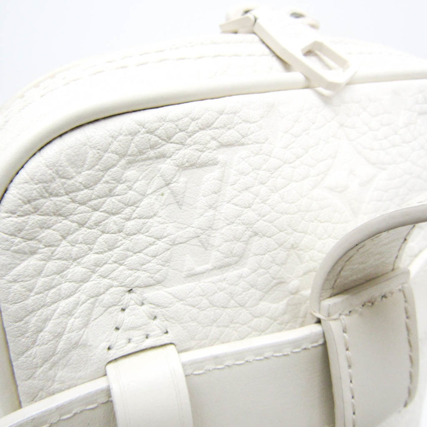 Louis Vuitton Utility side, White, Leather, shoulder