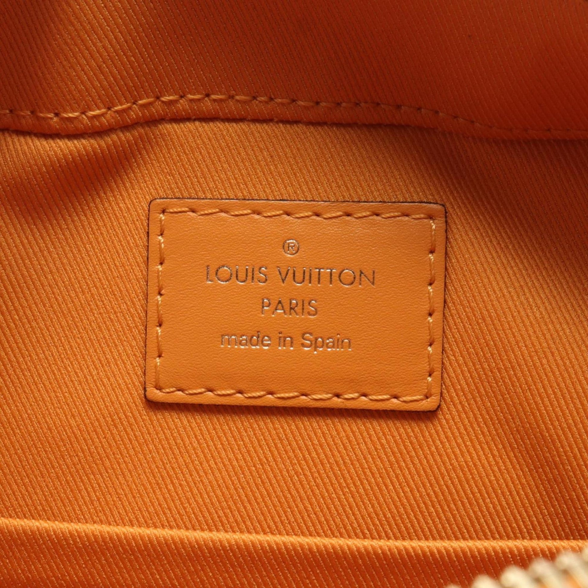 Louis Vuitton Santa Monica, Brown, Canvas, shoulder