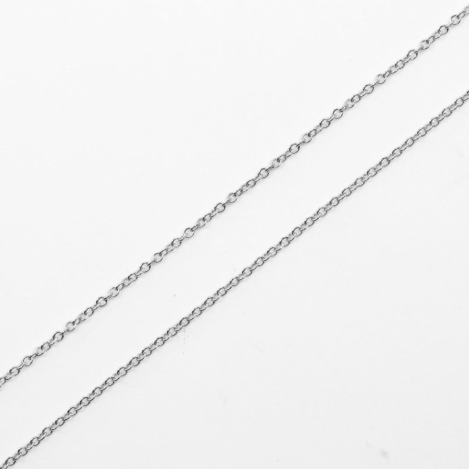 Tiffany & Co By the yard, Silver, Platinum, necklace