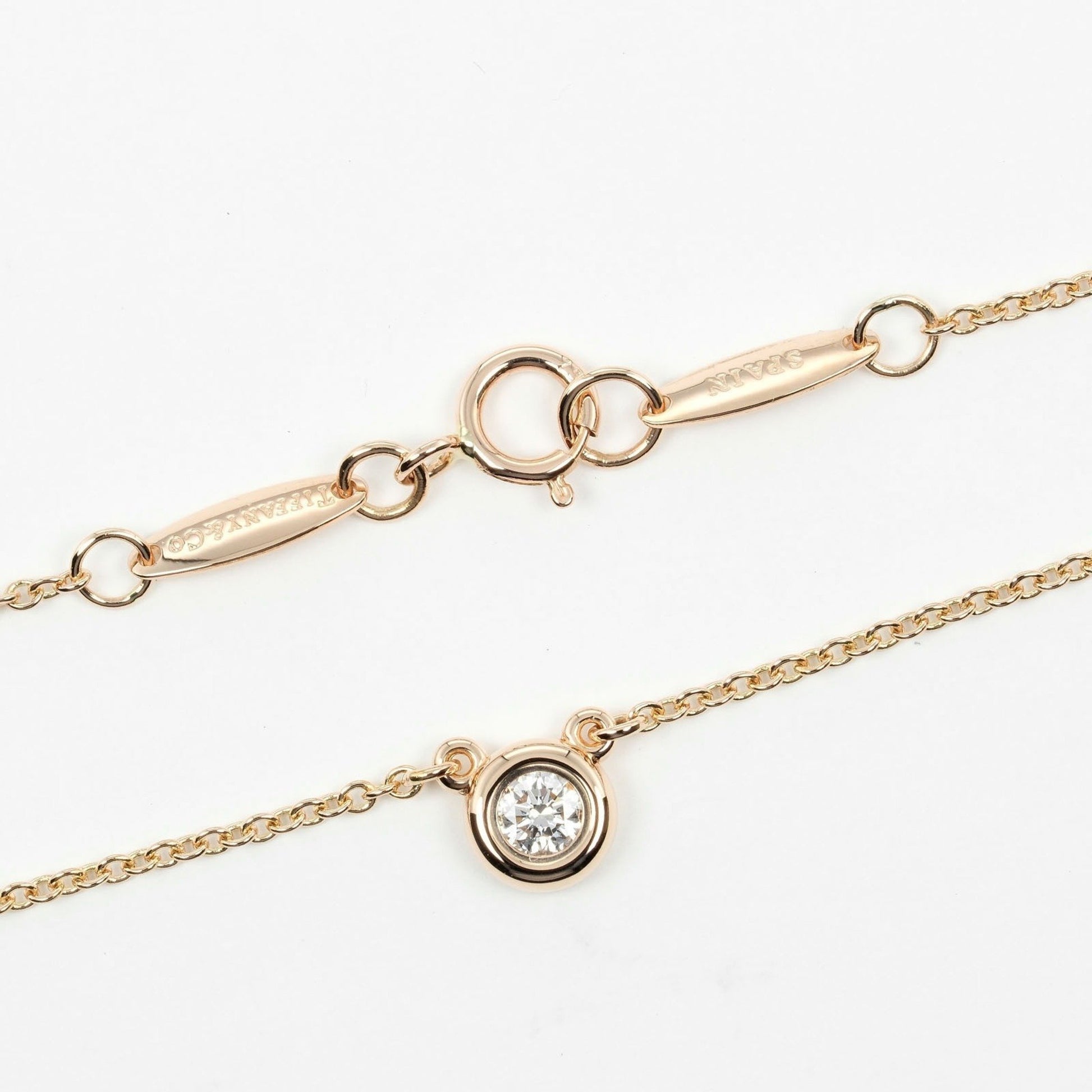 Tiffany & Co By the yard, Gold, Rose Gold, necklace